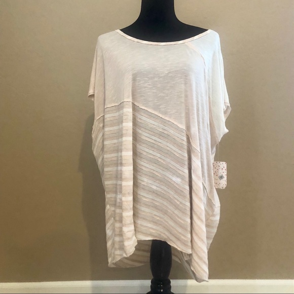 Free People Tops - Free People Blush Oversized Tunic top (M)